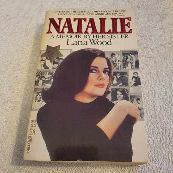 Natalie A Memoir By Her Sister Lana Wood - Paper Back Book 1984 - Picture 1 of 4